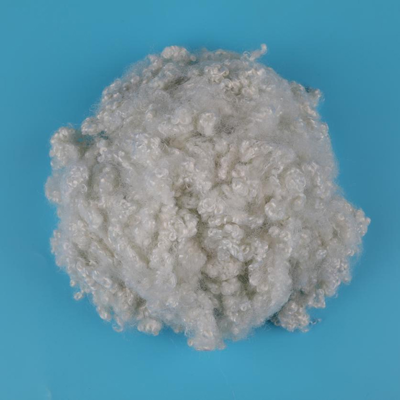 White Non- Silicon Hollow Conjugated Polyester Staple Fiber 25D×64mm